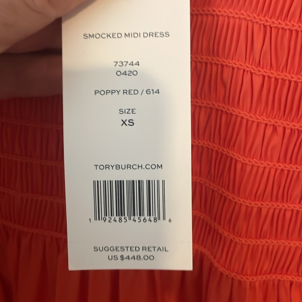 😍Tory Burch Puff Sleeve Dress - Picture 7 of 8